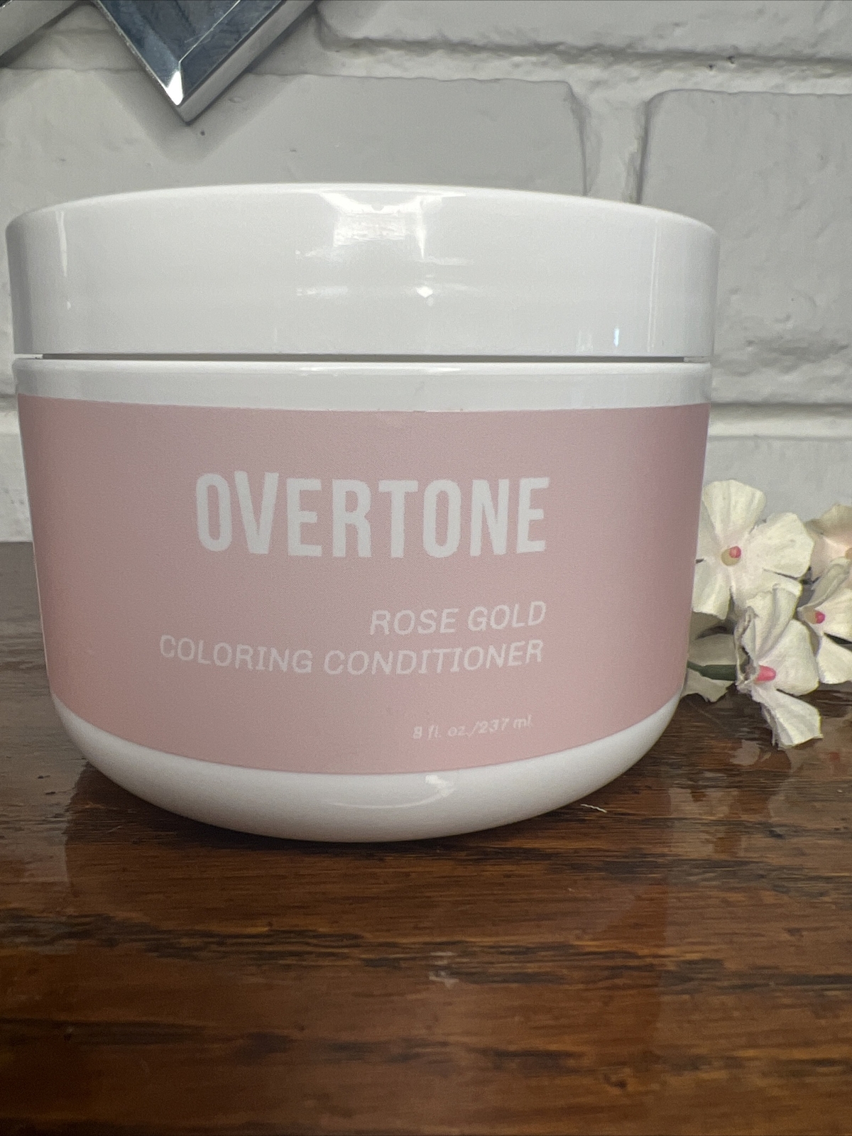 Overtone Rose gold  Haircare Depositing Coloring Conditioner 8 Oz Ret $59