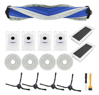 Main Side Brush Filter Mopp Staub Beutel für ECOVACS Sweeper X5 Pro Staubsauger