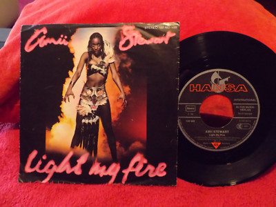 Amii Stewart - Light my fire / Bring it on back to me   klasse German Hansa  45 