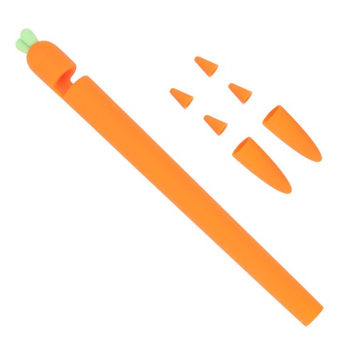 Carrot Protective Cover Pencil Protection Shockproof Silicone Sleeve - 第 6/33 張圖片