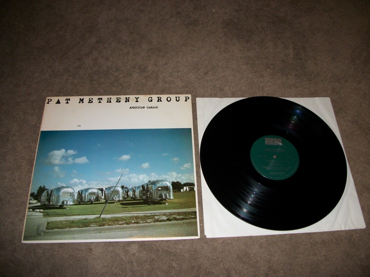 PAT METHENY GROUP AMERICAN GARAGE LP 1979 ORIGINAL ECM-1-1155 - EX VINYL
