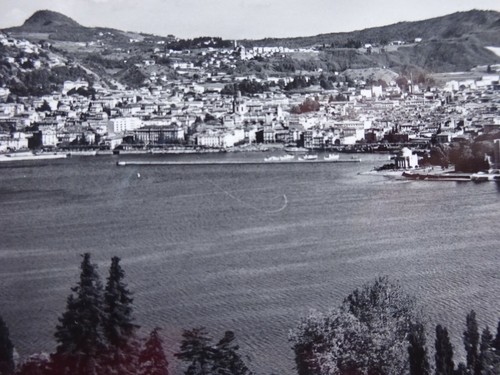 ITALY-LAKE COMO PANORAMA-VINTAGE POSTCARD - Picture 3 of 5