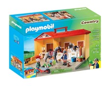 playmobil take along horse stable