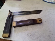 Stanley Adj T Bevel Square- Wood & Brass Square-Plus (Parts), LQQK-*XLINT COND*