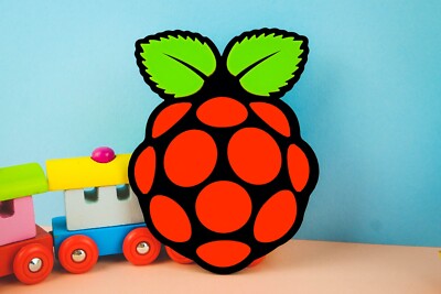 Raspberry Pi Logo 3D gedruckt Kinder spielen Spielzeug 3D Druck lernen Progra...
