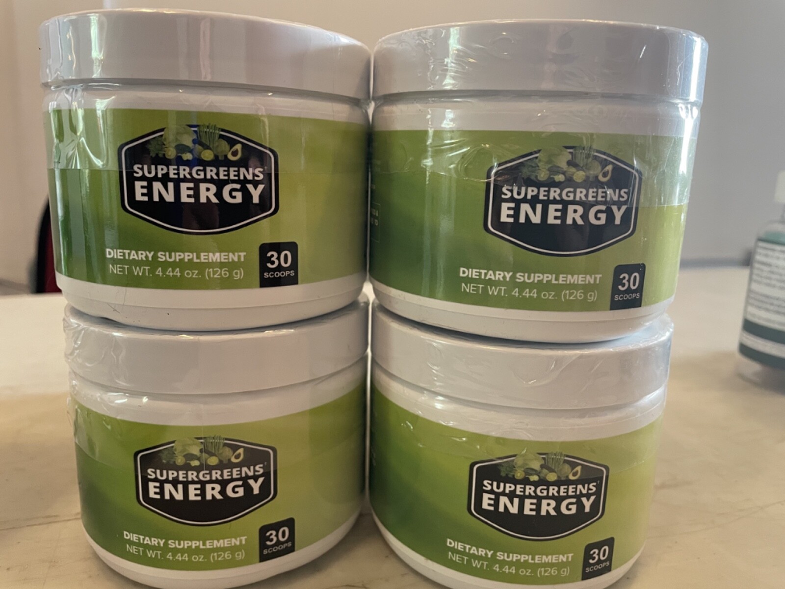 Supergreens Energy Dietary Supplement (4 Pack)