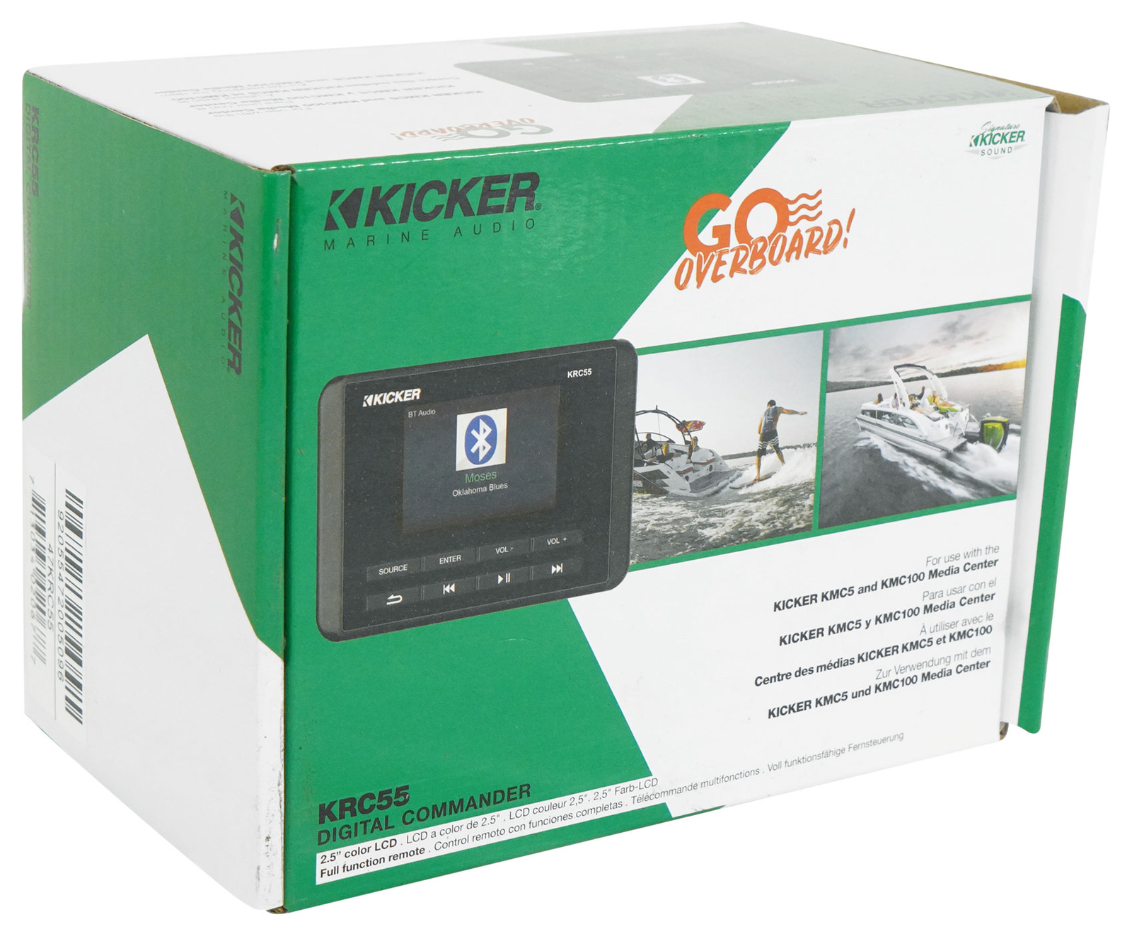 Цифровой ЖК-пульт дистанционного управления KICKER 47KRC55 KRC55 для KMC5KMC100 Home Sopeaker
