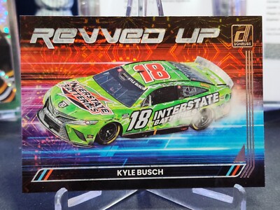 2023 Panini Donruss Racing #RU8 Revved Up Kyle Busch 