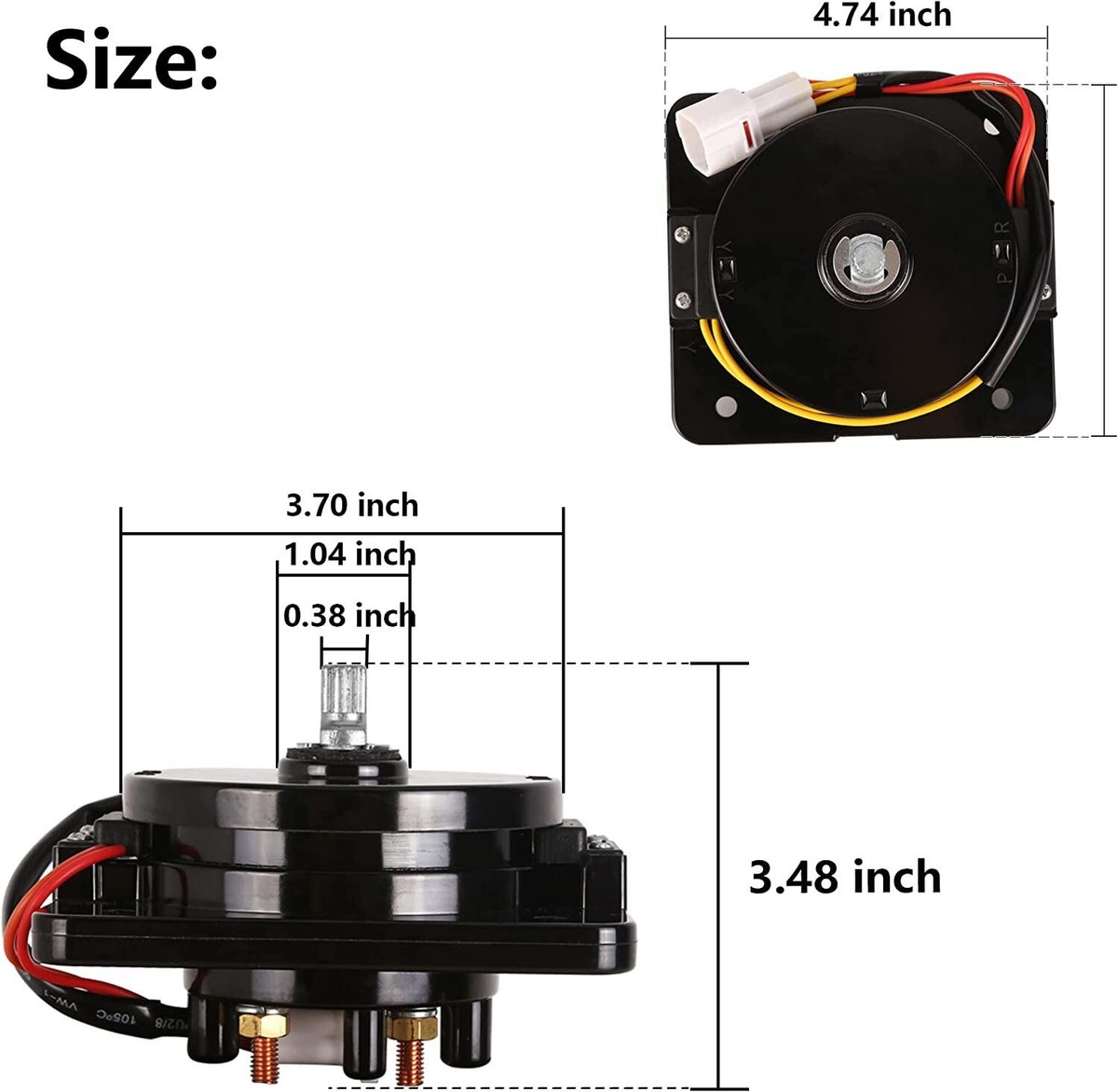 Golf Cart Forward Reverse Switch Assembly for Yamaha G14/G16 36V