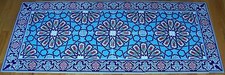 56x24 Turkish Ottoman Iznik Tulip & Floral Pa...