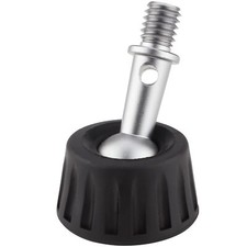 3pcs Rubber Tripod Feet with 3/8" Screw Thread Replacement Tripod Accessory