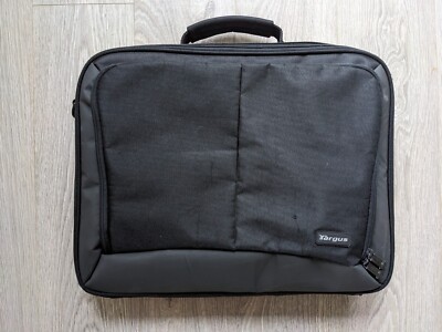 Targus CN31 Clamshell Carry Case Tasche | 15'' 16'' Notebook Laptop | Schwarz Polyester
