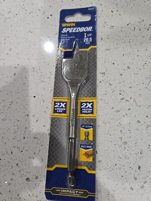  Irwin  SPEEDBOR  Speedbor Flat Bit 024721200556