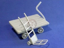 Resicast 1/35 (1/32) Trolleys WWI / WWII (Flatbed Trolley & Stack Truck) 352387