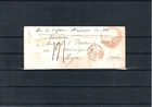 LETTER FRANCE ANTIBES SARDINIAN STATES ITALY 1848 USED STEAMBOAT LYON