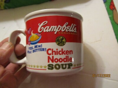 1997 Campbell's Feel M'm M'm Better Chicken Soup Cup Made by Westwood