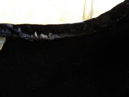 Navajo Spirit Southwestern Black Velvet Blouse Silver Concho Studs Western M - Picture 9 of 10