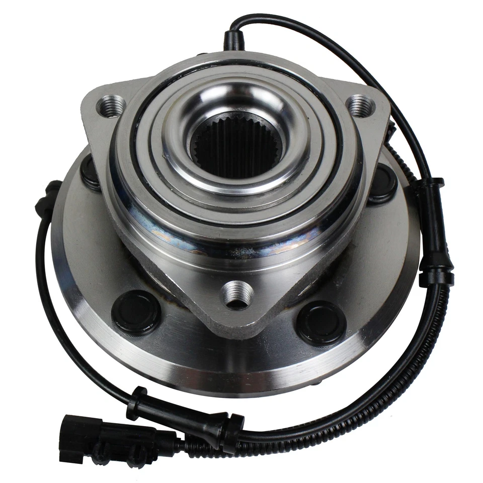 Conjunto de cojinete de cubo de rueda delantera para Jeep Wrangler 2007-2013 5 pernos de orejetas Foto 4 de 4