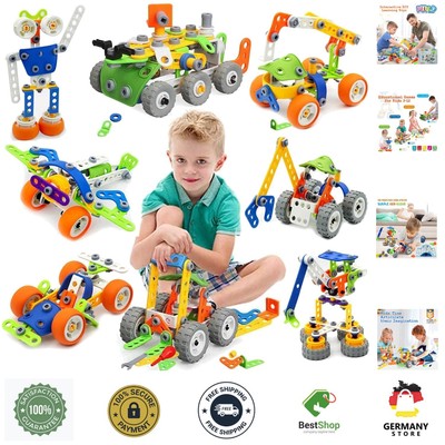 Geschenkidee: 11-in-1 Baukästen für Kinder zur Entwicklung von STEM-Fähigkeiten