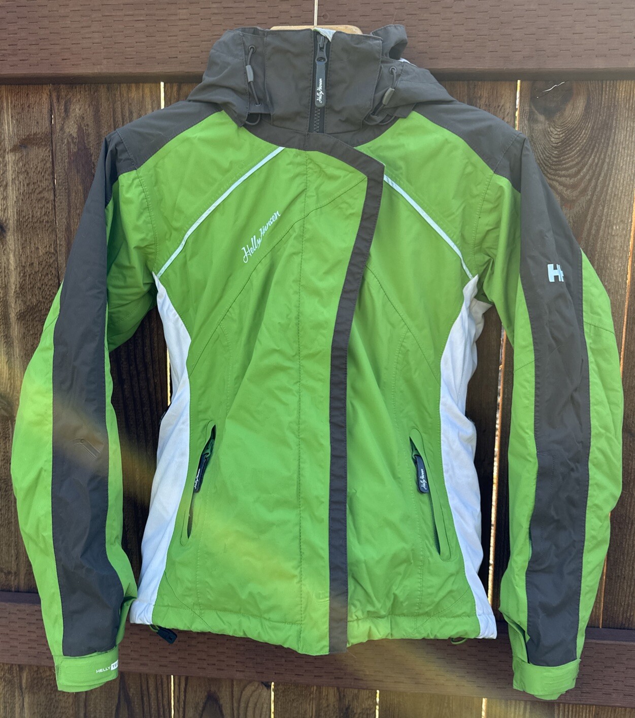 Helly Hansen Tech Jacket Womens Small KellyGreen/… - image 1