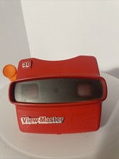 Vintage View-Master 3D Viewer Red Classic Viewmaster Toy Slide Viewer USA