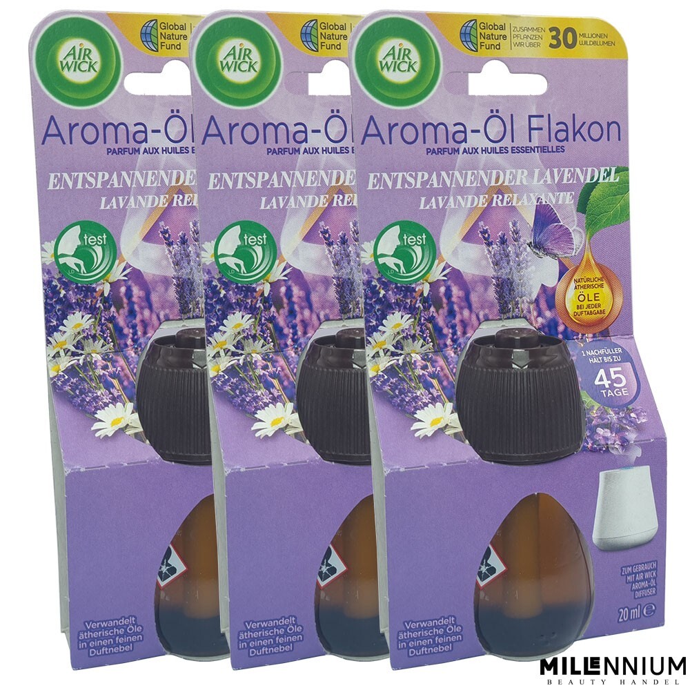 Air Wick Badezimmer Duft Dm AIR WICK Aroma-Öl Diffuser Set 3284584