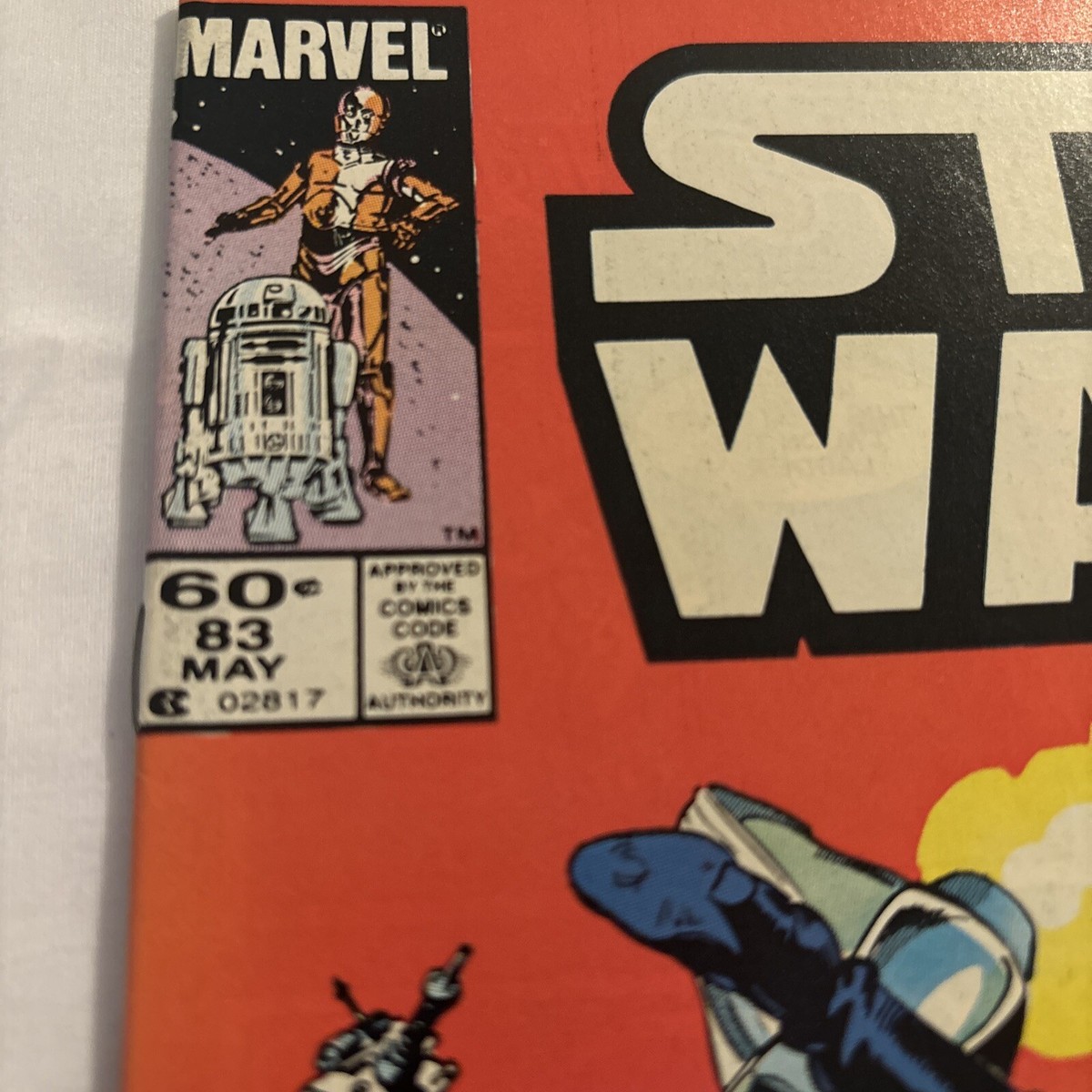 Vintage Star Wars Comic Book Original Marvel # 83 (May 1984) FN