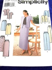 UNCUT SIMPLICITY# 9159 WOMEN SZ 10-12-14-16 WARDROBE   SEWING PATTERN 