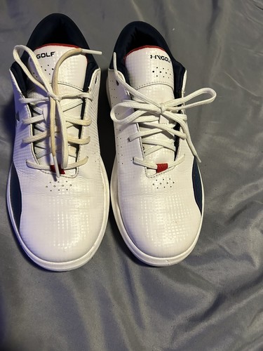 Under Armour Draw Sport Spikeless Golf Shoes Men`s Size 7 Women8.5 - Picture 2 of 8