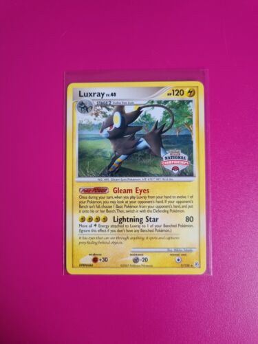 Pokemon Luxray National Championship Promo 7/130 Lightly Played - Picture 1 of 3