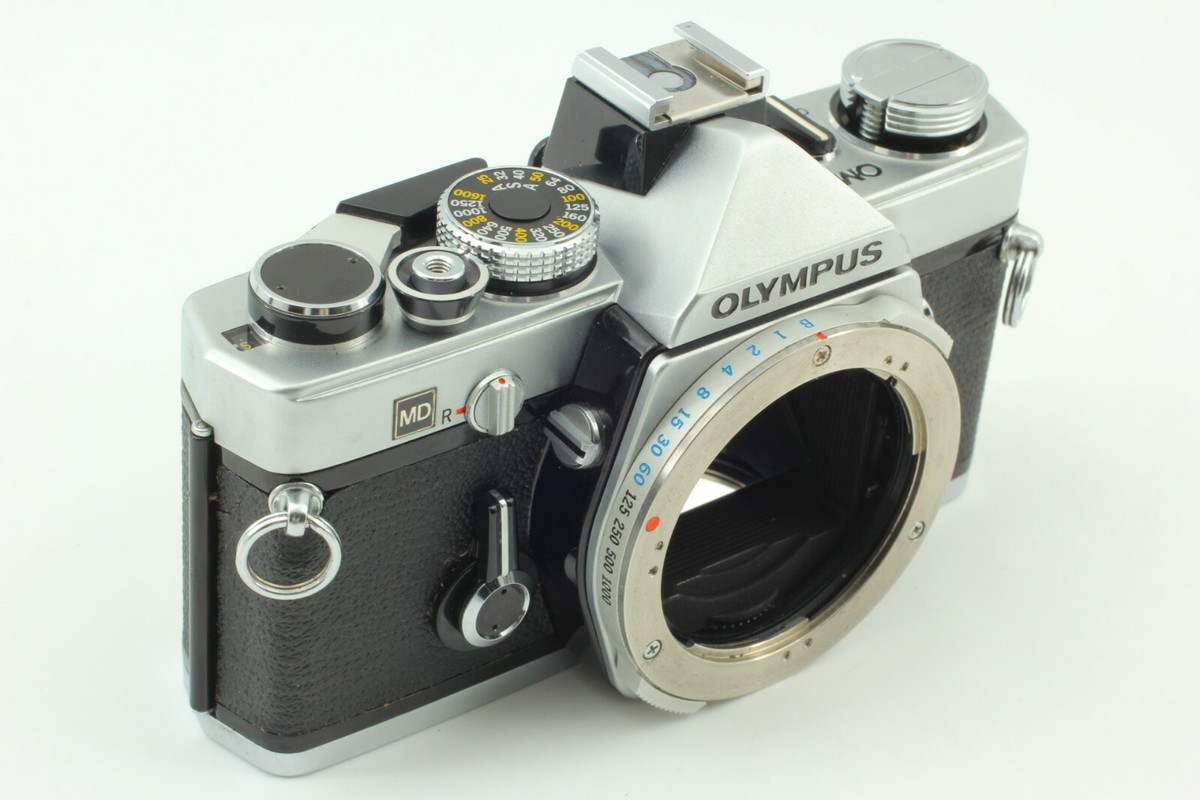 Near Mint ] Olympus OM-1 MD + F.Zuiko Auto-S 50mm f1.8 Lens From