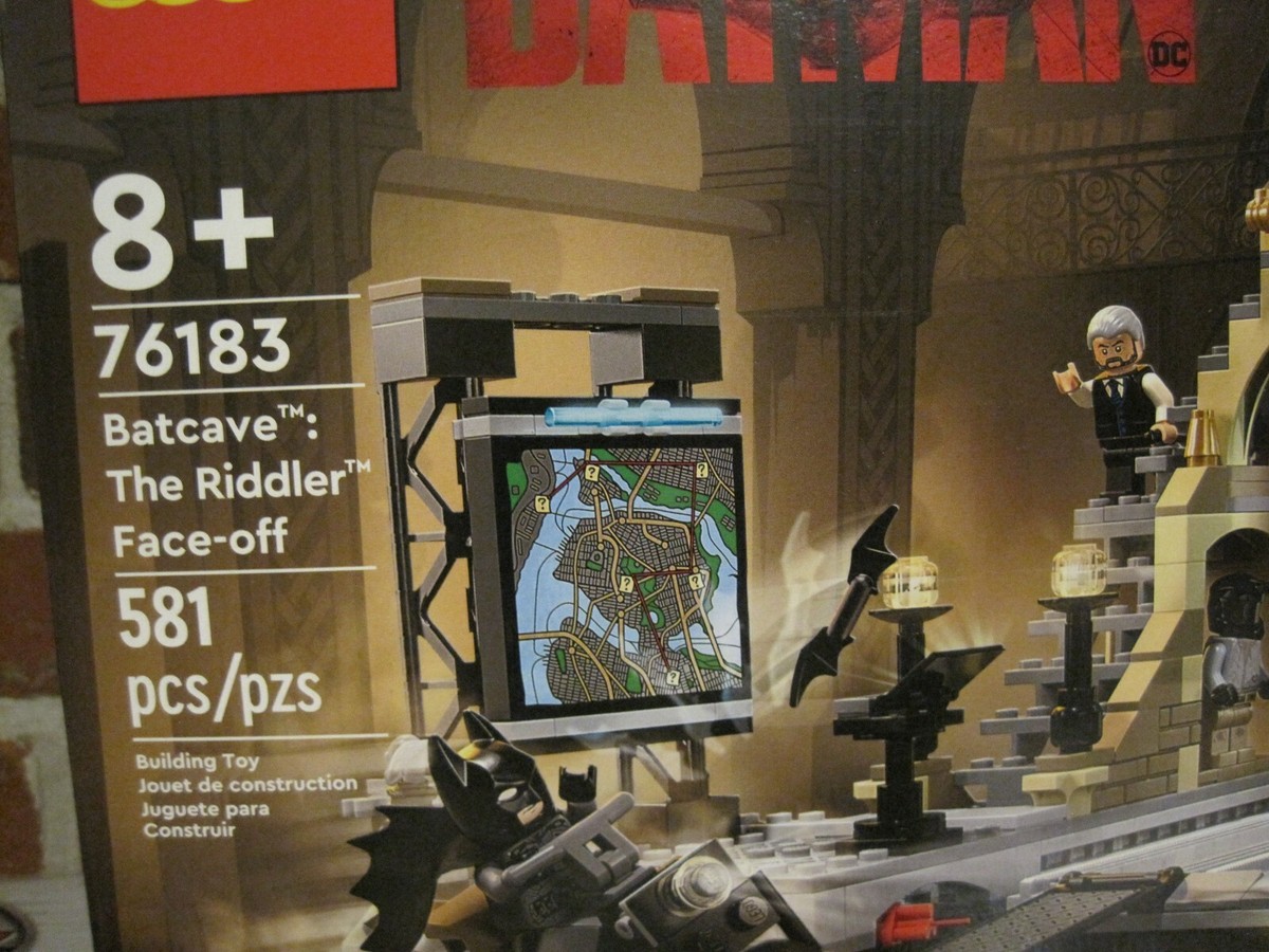 LEGO 76183 DC THE BATMAN BATCAVE: THE RIDDLER FACE-OFF (581 PIECES