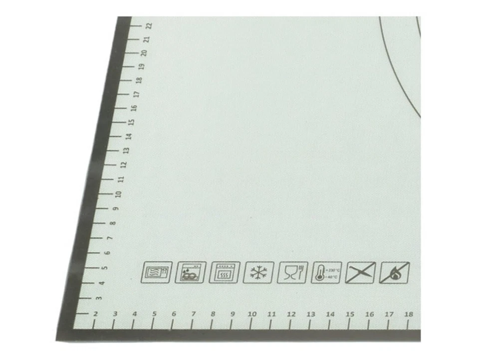 Tapis de travail et de cuisson silicone tapis de pâte de haute qualité comme ... - Image 4 of 4