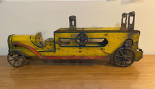 Dayton DP Clark Large Hillclimber Fire Truck Toy Pressed Steel Toy c. 1909 DA-80