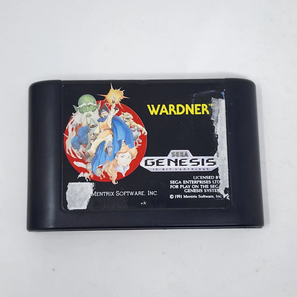 Wardner (Sega Genesis) Game & Manual Authentic & Tested - Image 2 of 4
