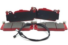 FOR BMW M5 F10 M6 F06 F12 F13 CERAMIC PERFORMANCE FRONT BRAKE PADS & SENSOR WIRE