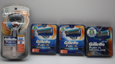 Gillette Fusion Proglide Flexball  1 Manual Razor handle  1 Cartridge +8 +8+6