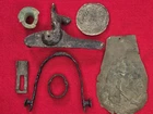 EXCAVATED CIVIL WAR RELIC COLLECTION RECOVERED FROM GRAND ECORE