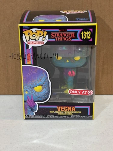 Funko Stranger Things !! 1312 Vecna Black Light New Target Exclusive !!