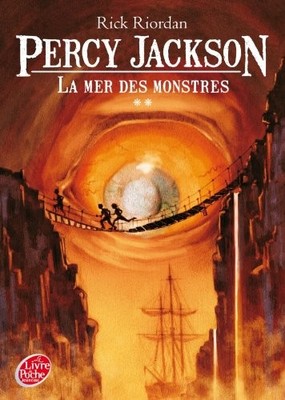 PERCY JACKSON 2/LA MER DES MONTRES (FRENCH EDITION) By Rick Riordan *Excellent*
