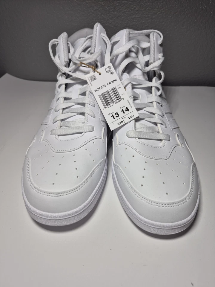 Adidas Hoops 4.0 Mids Men's Size 13 New Basketball Shoes Broken Box - Image 2 of 4
