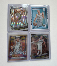 Prizm 2025 Paige Bueckers Dallas Wings RC White Seismic Groovy Base Lot (4)