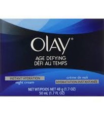 Olay Age Defying Instant Hydration Night Cream 1.7 Oz
