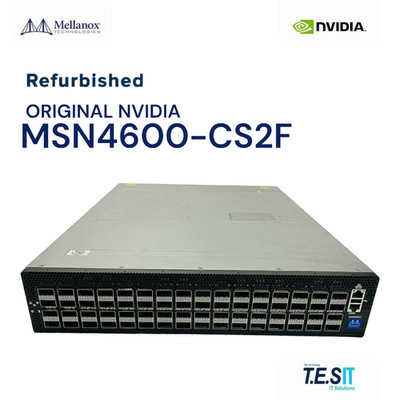 NVIDIA Mellanox  MSN4600-CS2F Spectrum-3 100GbE 2U 64x QSFP28 Onyx