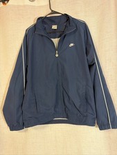 2000 s Nike Men s Obsidian Track Suit Set 245583-451 M Jacket Pants Navy Blue