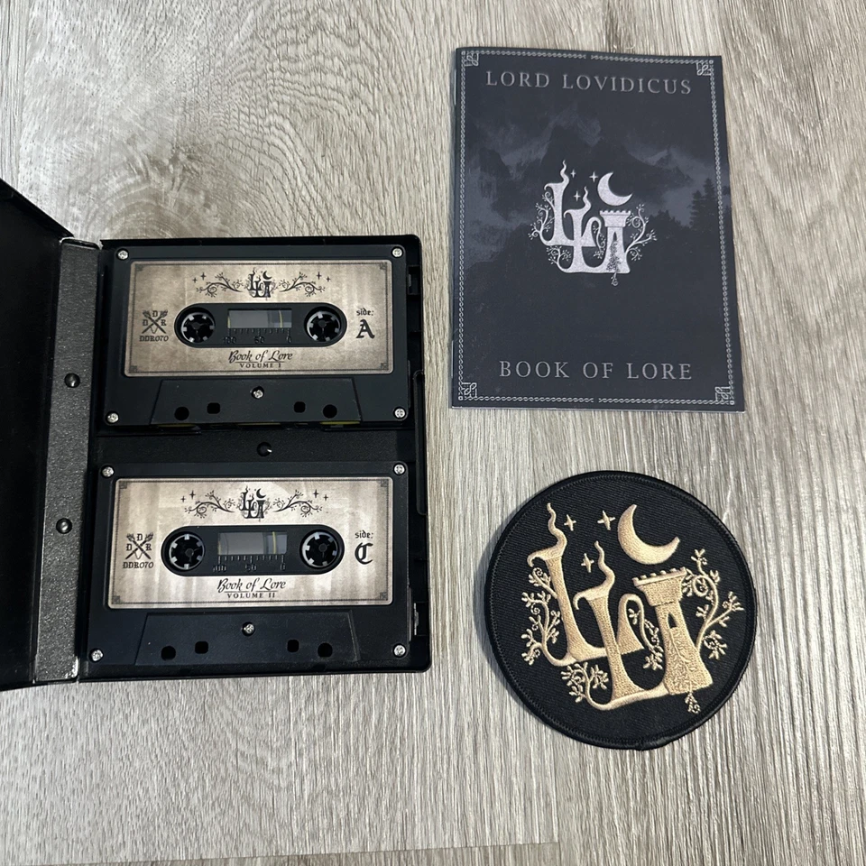 Lord Lovidicus Book Of Lore 2x Cassette Tape Complete Dungeons Deep - Image 3 of 3