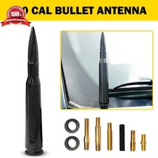 CARBON FIBER 50 ANTENNA CAL BULLET FOR FORD, DODGE & RAM F150 F250 F350 ANTENNA