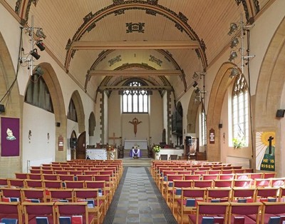 Foto 6x4 St Matthew, Yiewsley - East End c2017