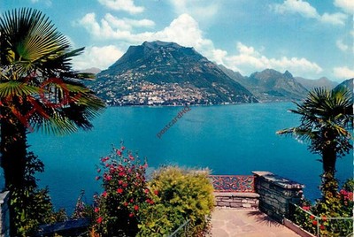 Ansichtskarte, Lugano, Monte Bre Visto Da Capo S. Martino