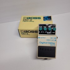 80s BOSS DD-3 Delay Pedal Blue Label Japan
